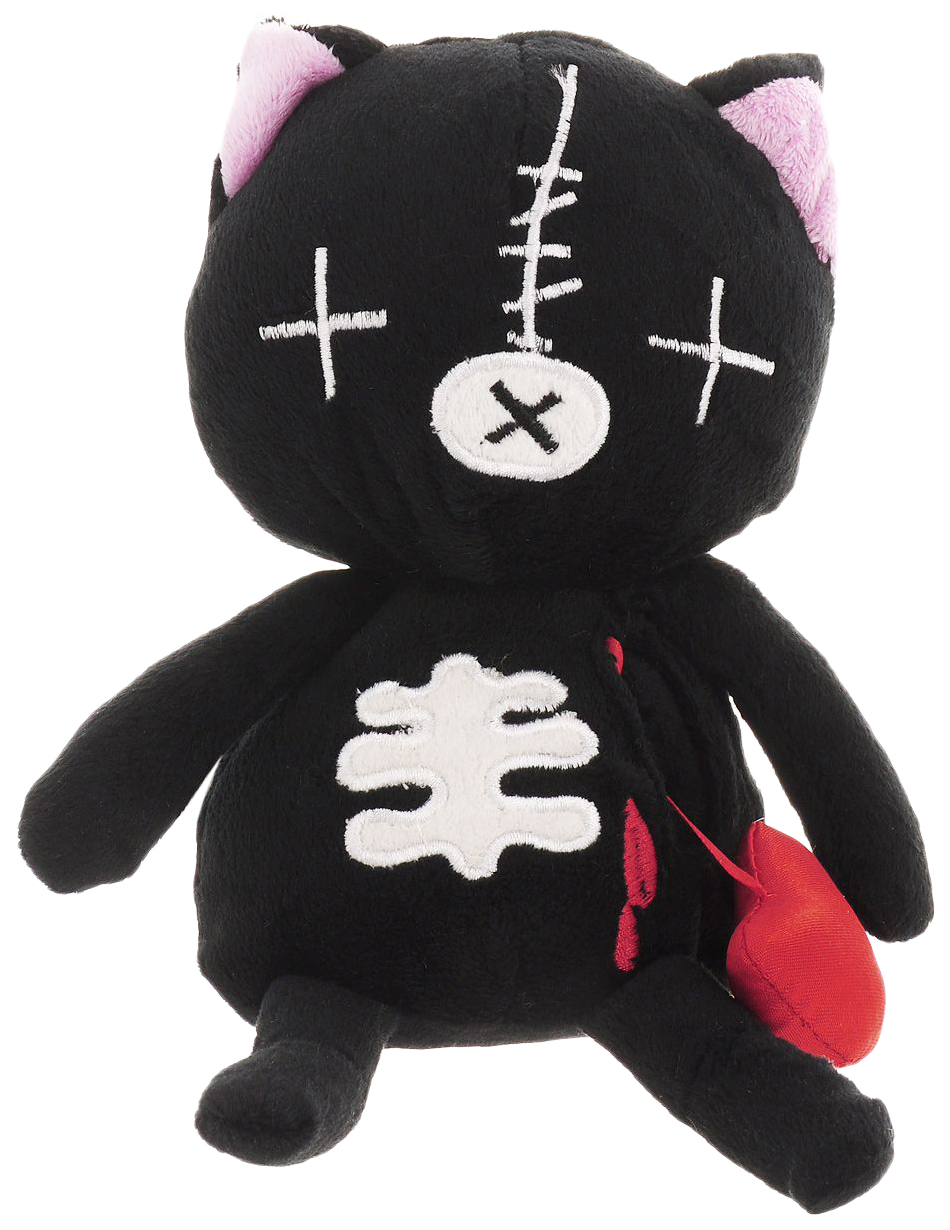 

Мягкая игрушка Magic Bear Toys Кот живое сердце, 20 см
