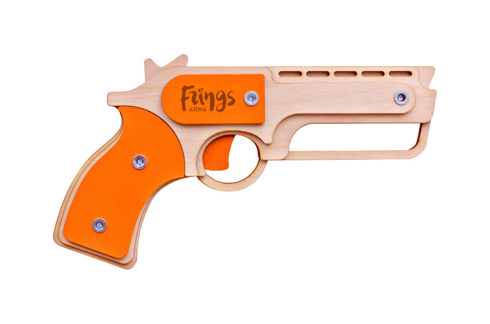 Резинкострел игрушечный Arma.toys Револьвер, 10 зарядов