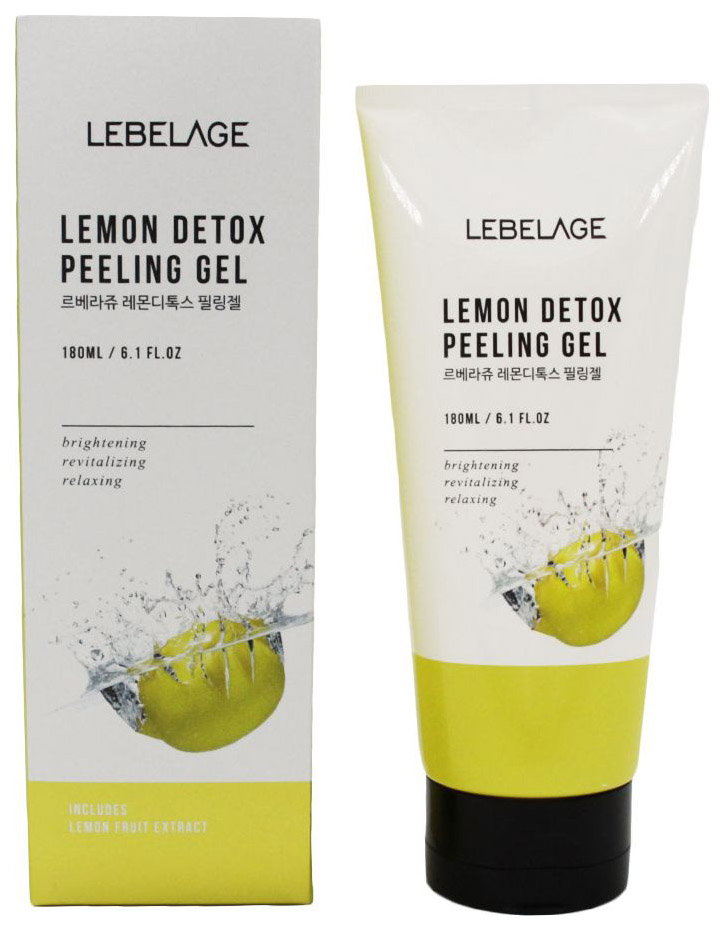 Пилинг для лица Lebelage Lemon Detox Peeling Gel lemon sorbet