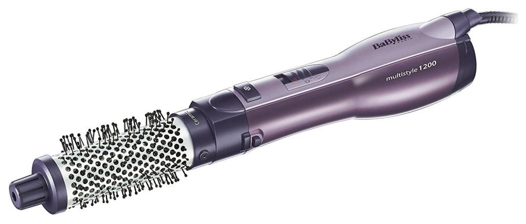 фото Фен-щетка babyliss as121e gray/beige