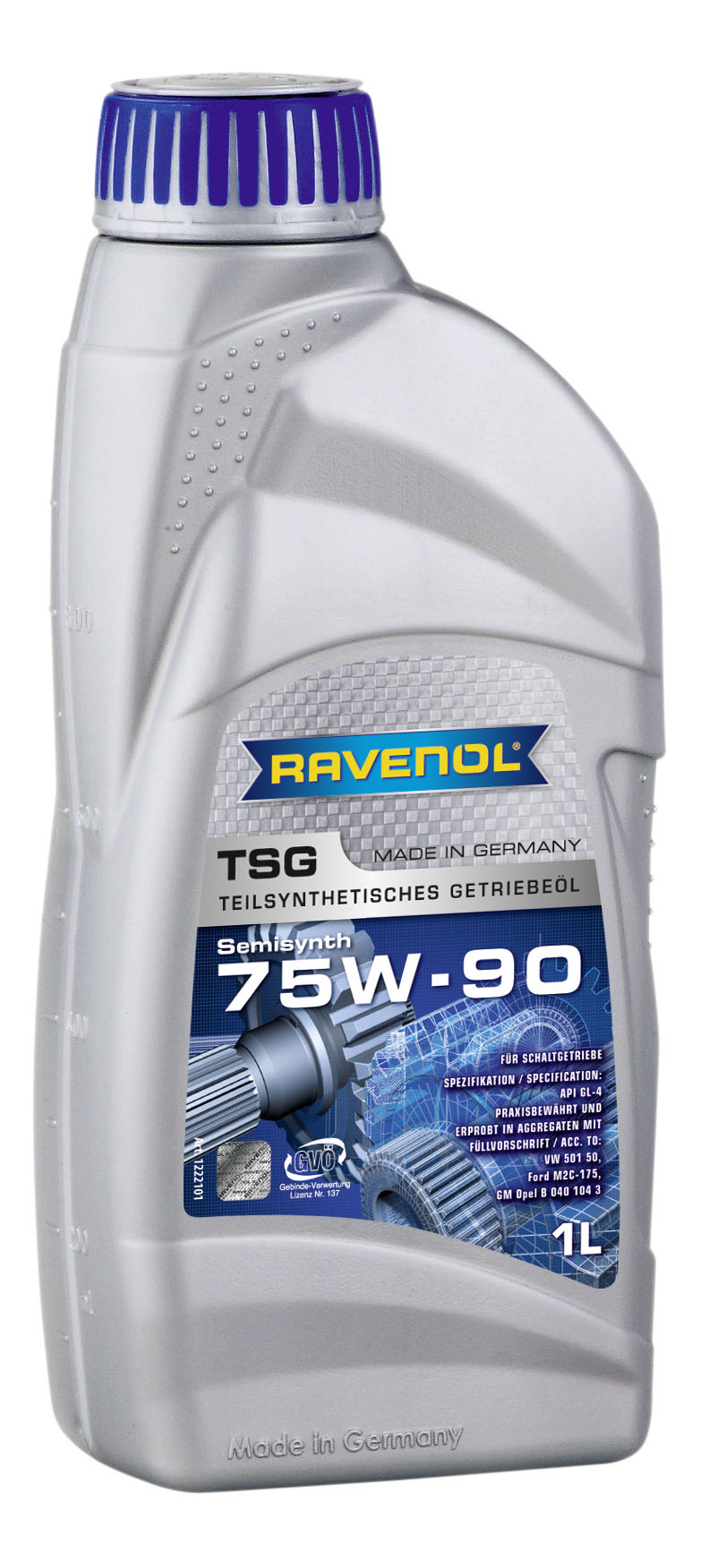 фото Трансмиссионное масло ravenol tsg 75w90 1л 1222101-001