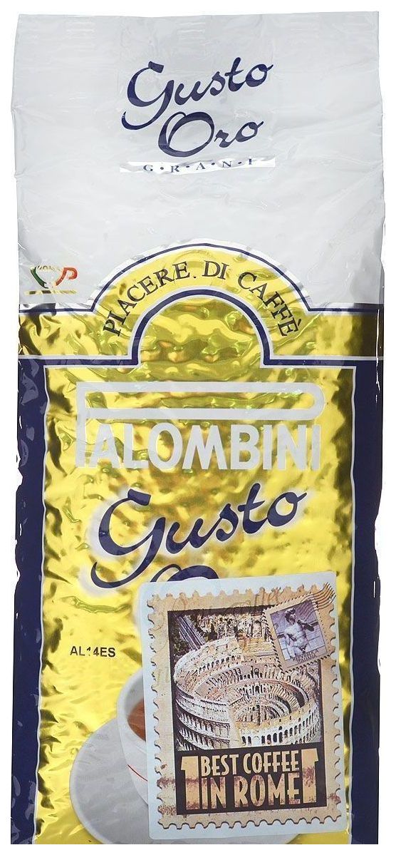 Кофе в зернах Palombini gusto oro 1000 г