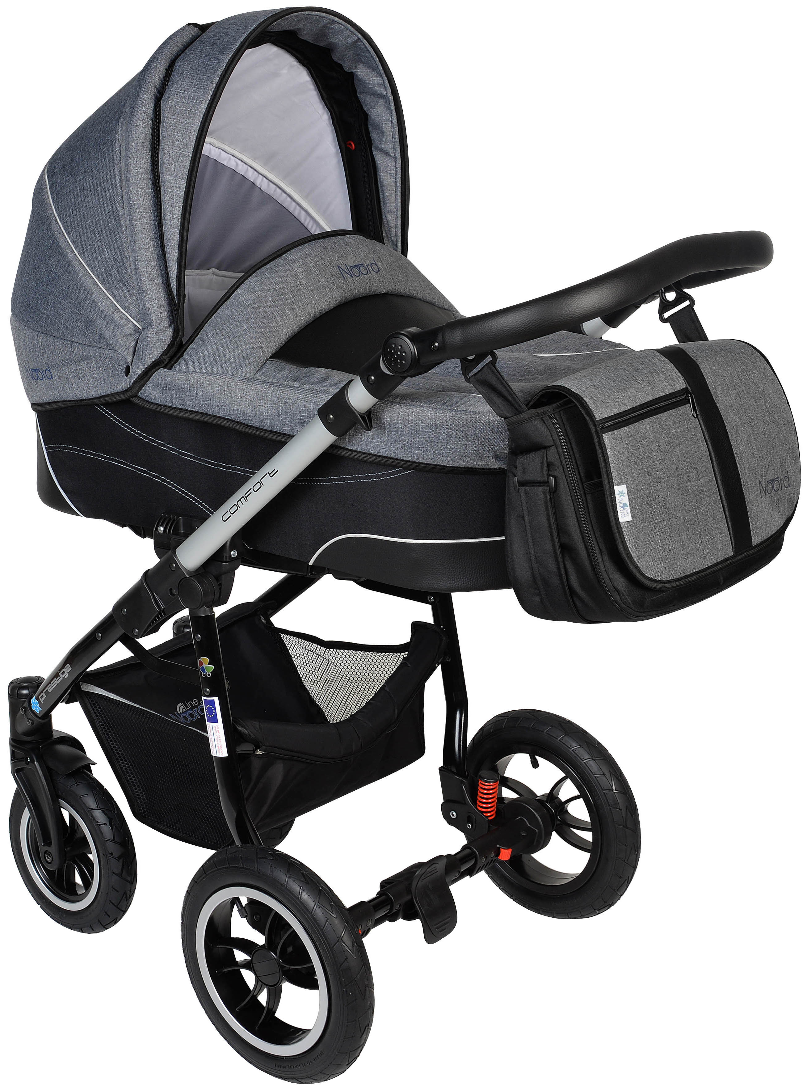

Коляска 2 в 1 Noordline Beatrice Alu grey, Beatrice Alu