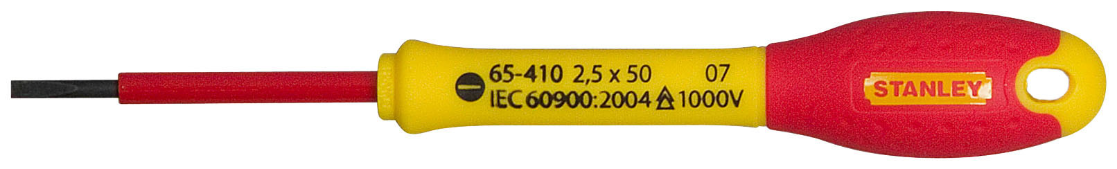 Отвертка Stanley FatMax SL 2.5х50 мм. 1000V. 0-65-410 диэлектрическая отвертка stanley