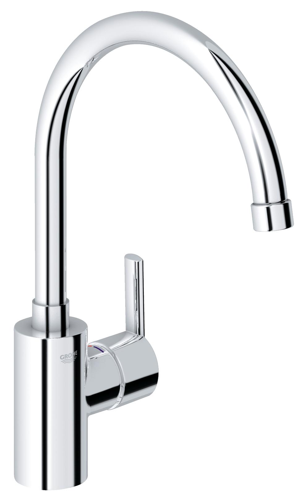 фото Смеситель для кухонной мойки grohe feel 32670000 хром