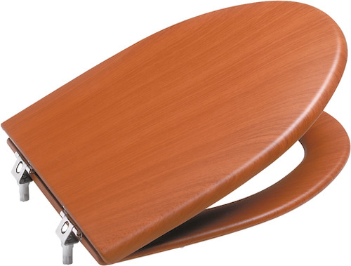 фото Крышка-сиденье для унитаза roca america с микролифтом, цвет - вишня (801492m14)