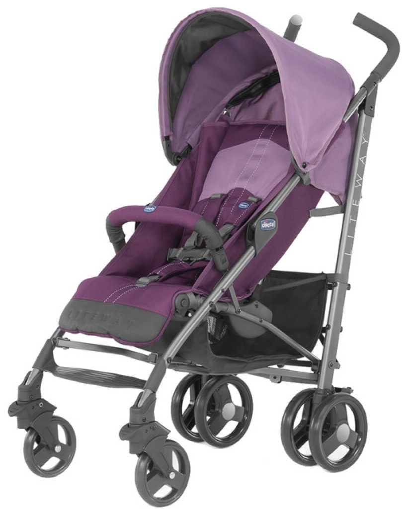 

Прогулочная коляска Chicco Lite Way Top 2 с бампером Purple, Lite Way Top 2