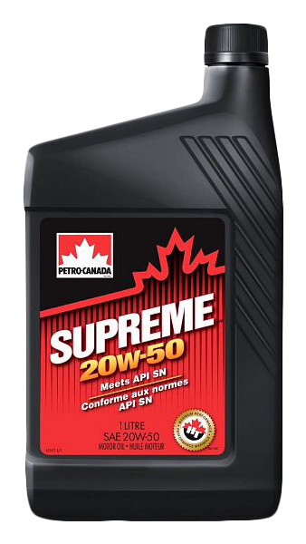 фото Моторное масло petro-canada supreme 20w50 1 л