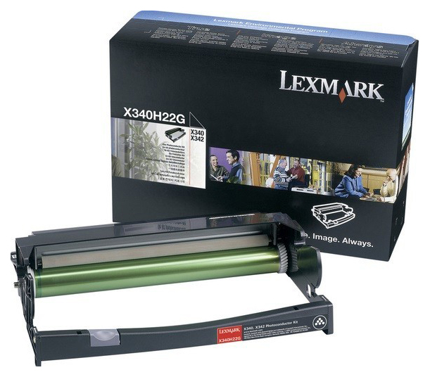 

Фотобарабан Lexmark X340H22G черный, оригинальный