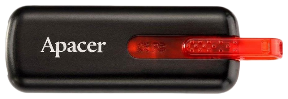 

Флешка Apacer AH326 32ГБ Black (AP32GAH326B-1), AH326