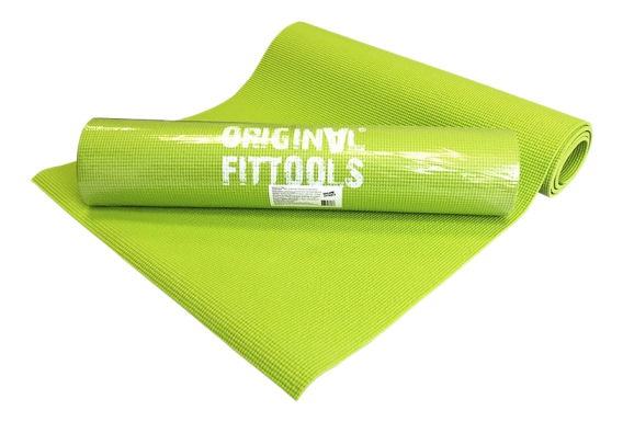 Коврик для йоги Original Fit.Tools FT-YGM-6 green 173 см, 6 мм