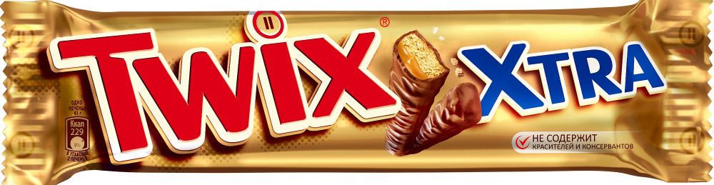 фото Шоколадный батончик twix extra 82 г