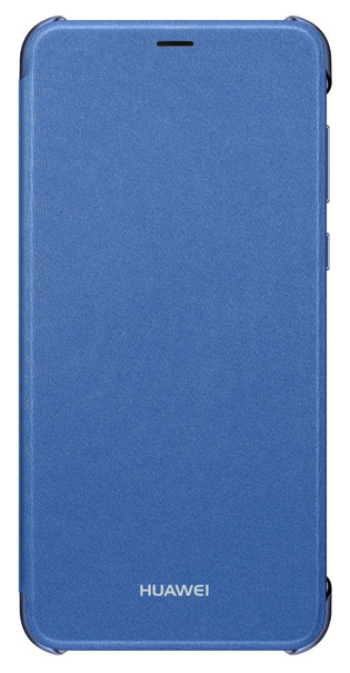 фото Чехол huawei p smart flip cover blue