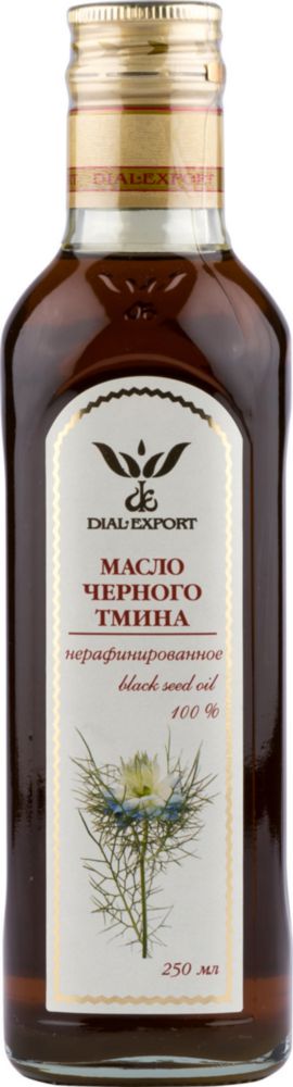 Масло черного тмина Dial-Export нерафинированное 250 мл