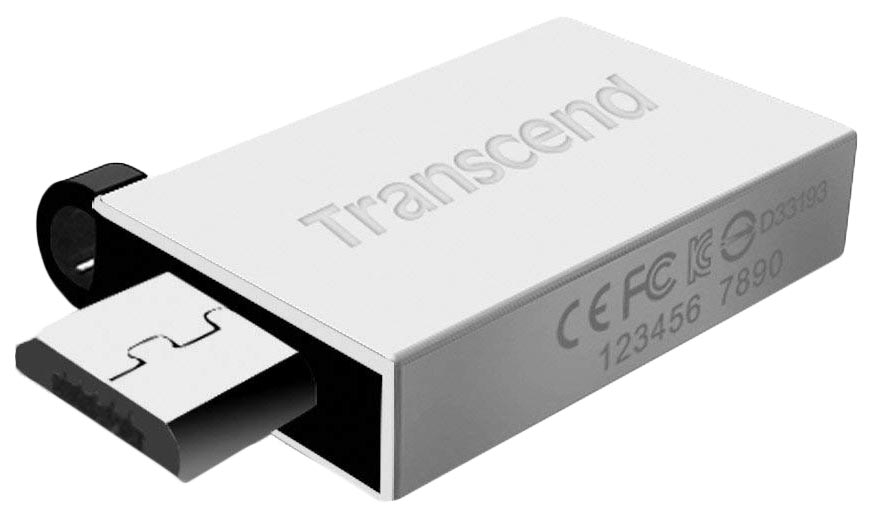 Флешка Transcend JetFlash 380 32ГБ Silver (TS32GJF380S)