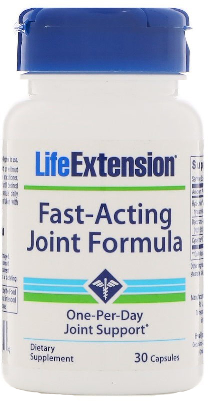 фото Добавка для суставов и связок lifeextension fast-acting joint formula 30 капс.