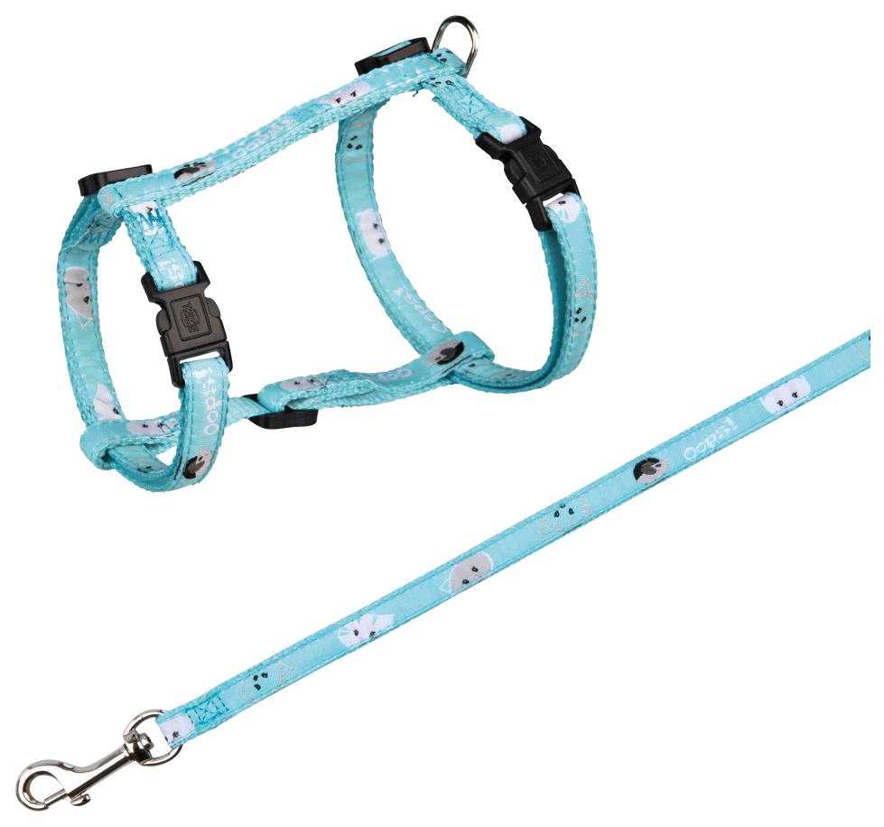 

Шлейка с поводком для кошек TRIXIE Cat Harness обхват 27-45 см, в ассортименте