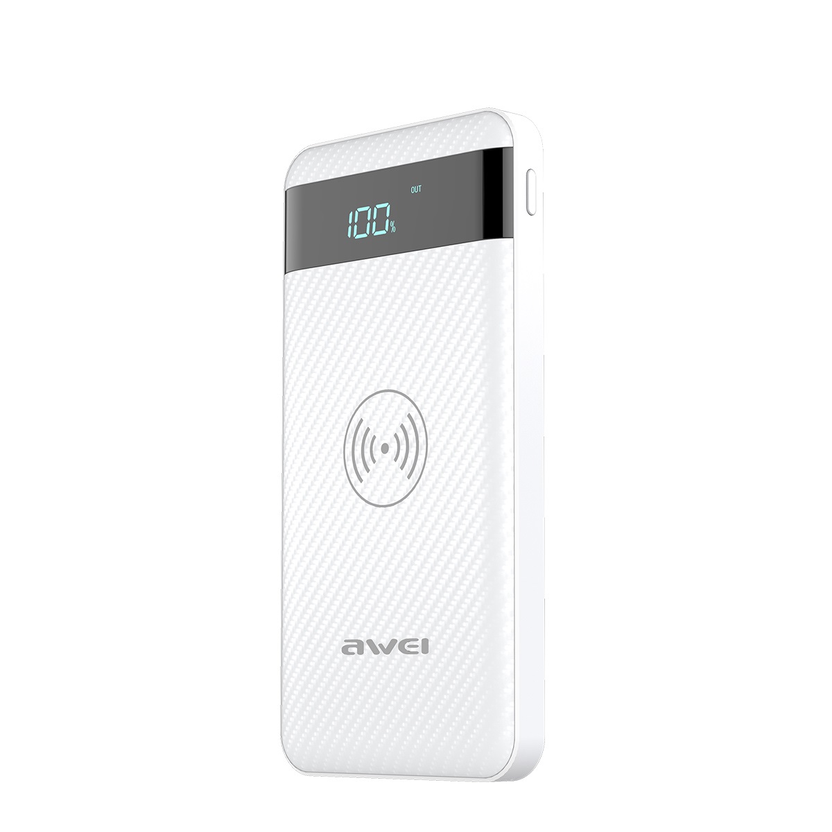 

Внешний аккумулятор Awei P55K 10000 мА/ч White, P55K