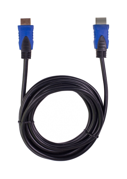 Кабель Ritmix HDMI - HDMI 3м Blue/Black (RCC-353)