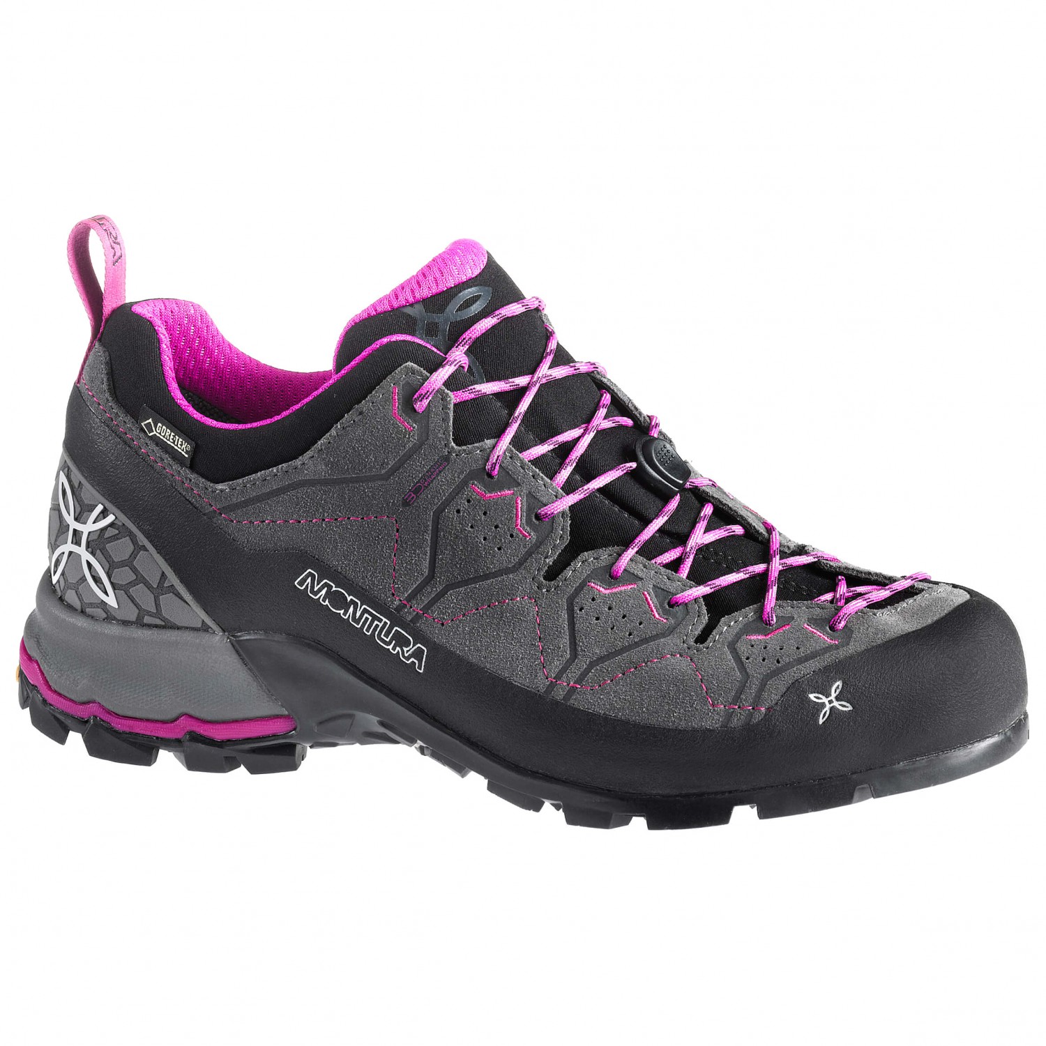 Кроссовки Montura Yaru GTX, anthracite/fuxia, 5.5 UK