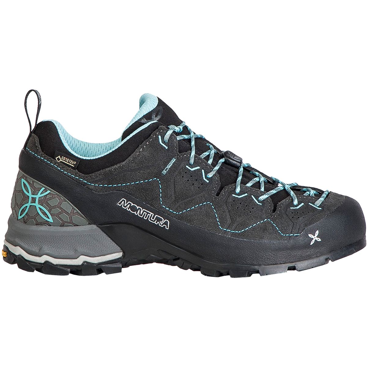 Кроссовки Montura Yaru GTX, black/ice blue,