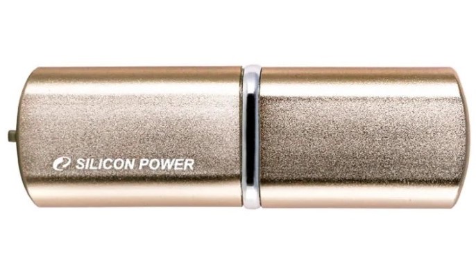 фото Флешка silicon power luxmini 720 64гб brown (sp064gbuf2720v1z)