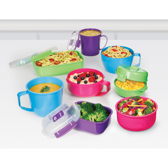 

Sistema Контейнер круглый Microwave, 915мл