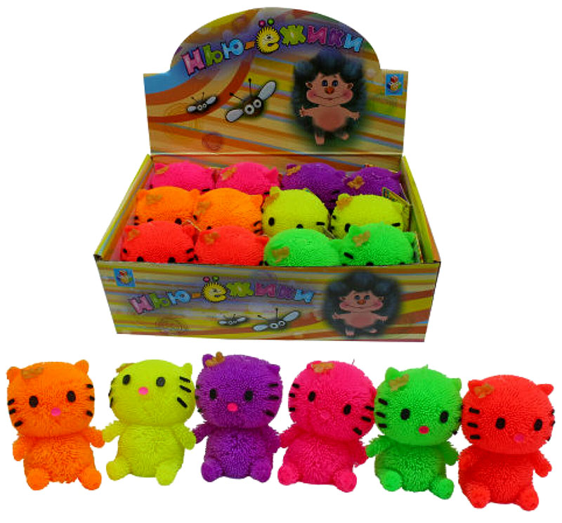 

Игрушка-антистресс "Нью-Ёжик" - Котенок 1TOY