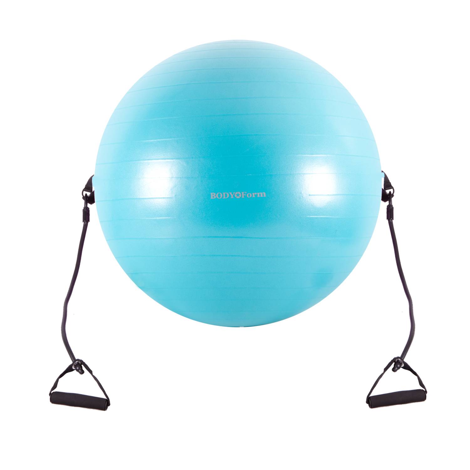 фото Мяч гимнастический body form bf-gbe01ab, голубой, 55 см
