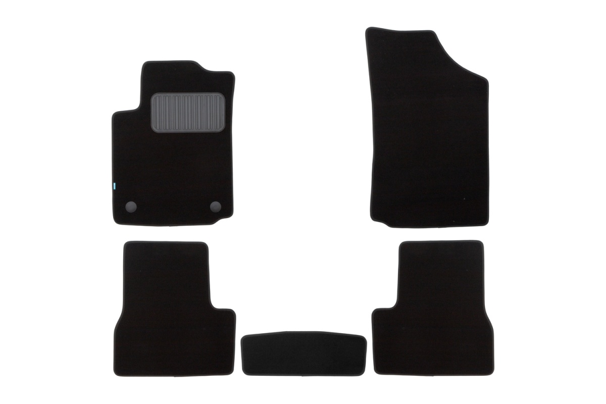фото Коврики в салон klever premium для toyota prius 2003-2009, 5 шт. текстиль