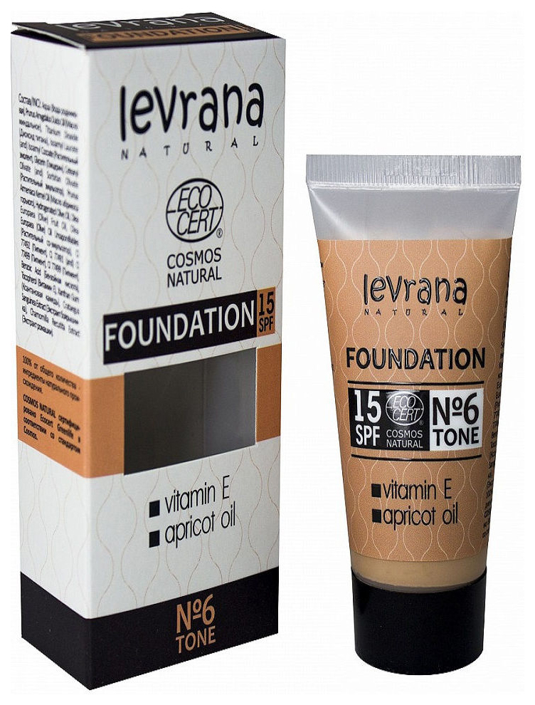 

Тональный крем Levrana Cosmos Natural №6 30 мл