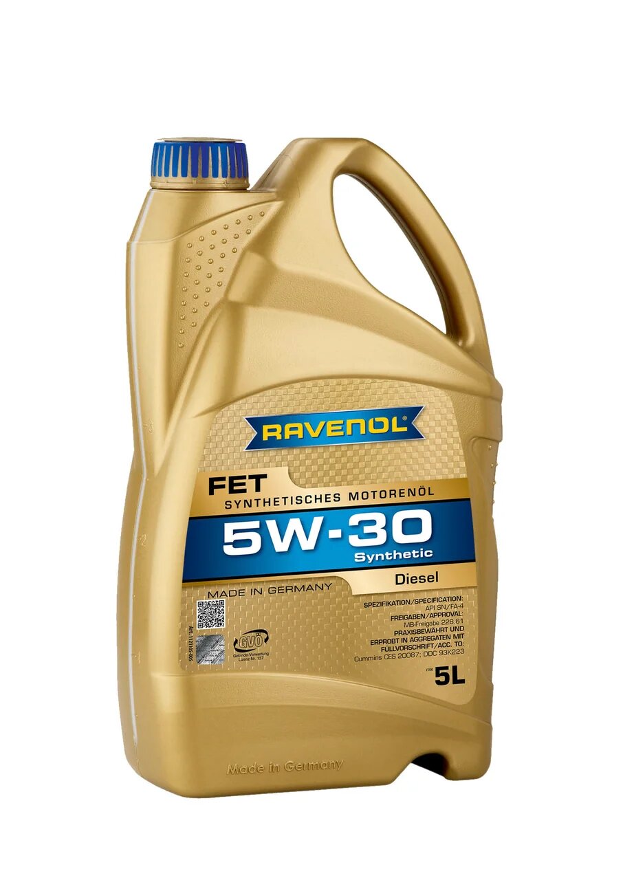 Моторное масло Ravenol FET 1121105-005-01-999 5W30 5л