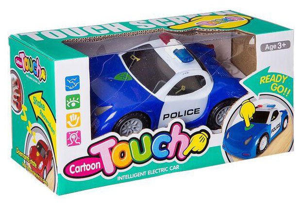

Полицейская машина Shenzhen toys touch intelligent Б86615, Синий;черный