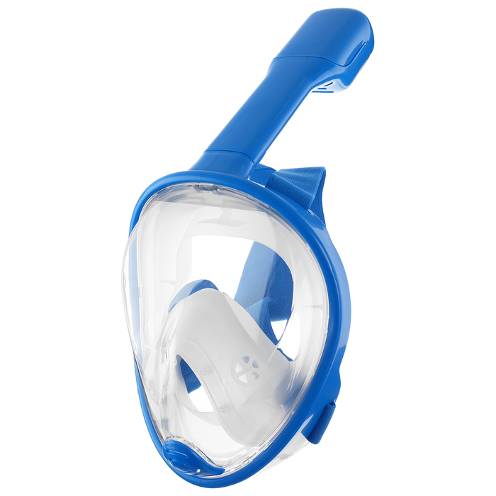 Маска-трубка для плавания, детская, цвет голубой ONLITOP
