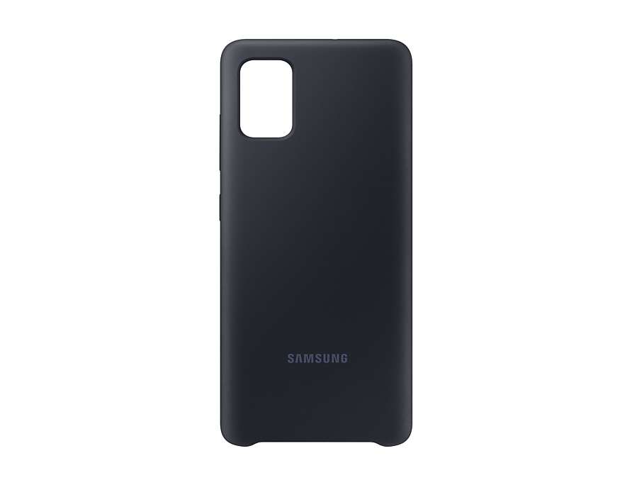 фото Чехол samsung silicone cover для samsung a51 black