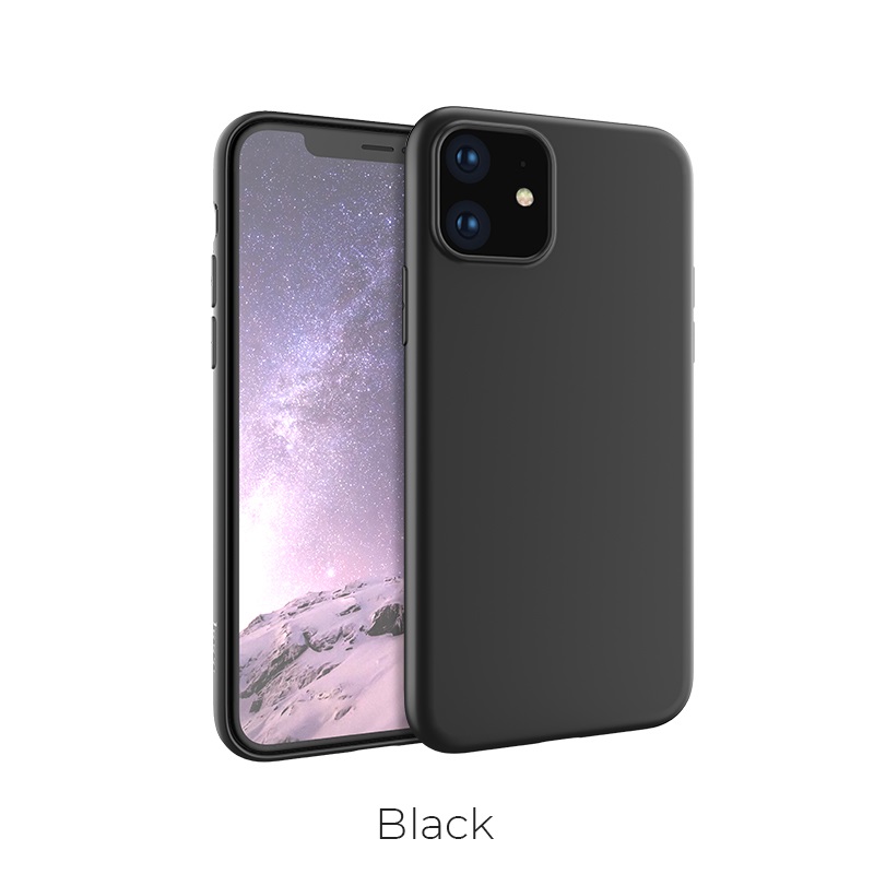 фото Чехол hoco fascination series для apple iphone 11, black