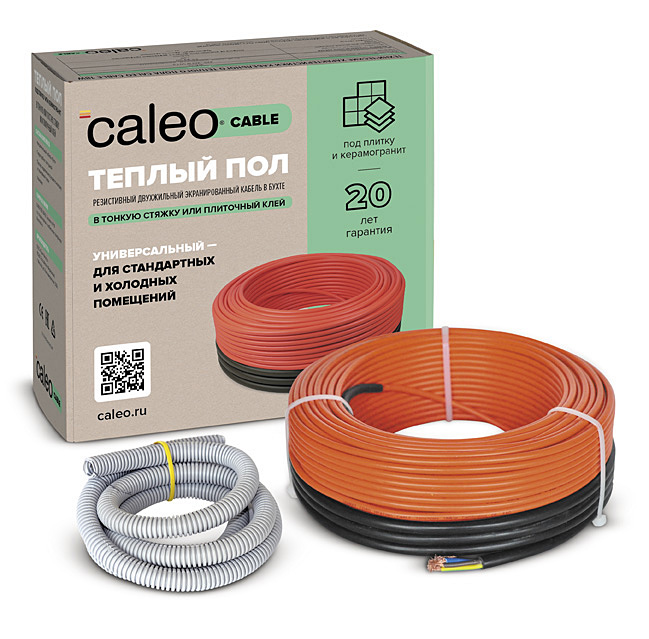 

Теплый пол CALEO CABLE 18W-50, CALEO CABLE 18W