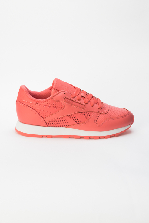 фото Кроссовки женские reebok classic leather красные 37 ru