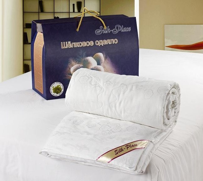 

Одеяло шелковое SILK PLACE 172х205 теплое