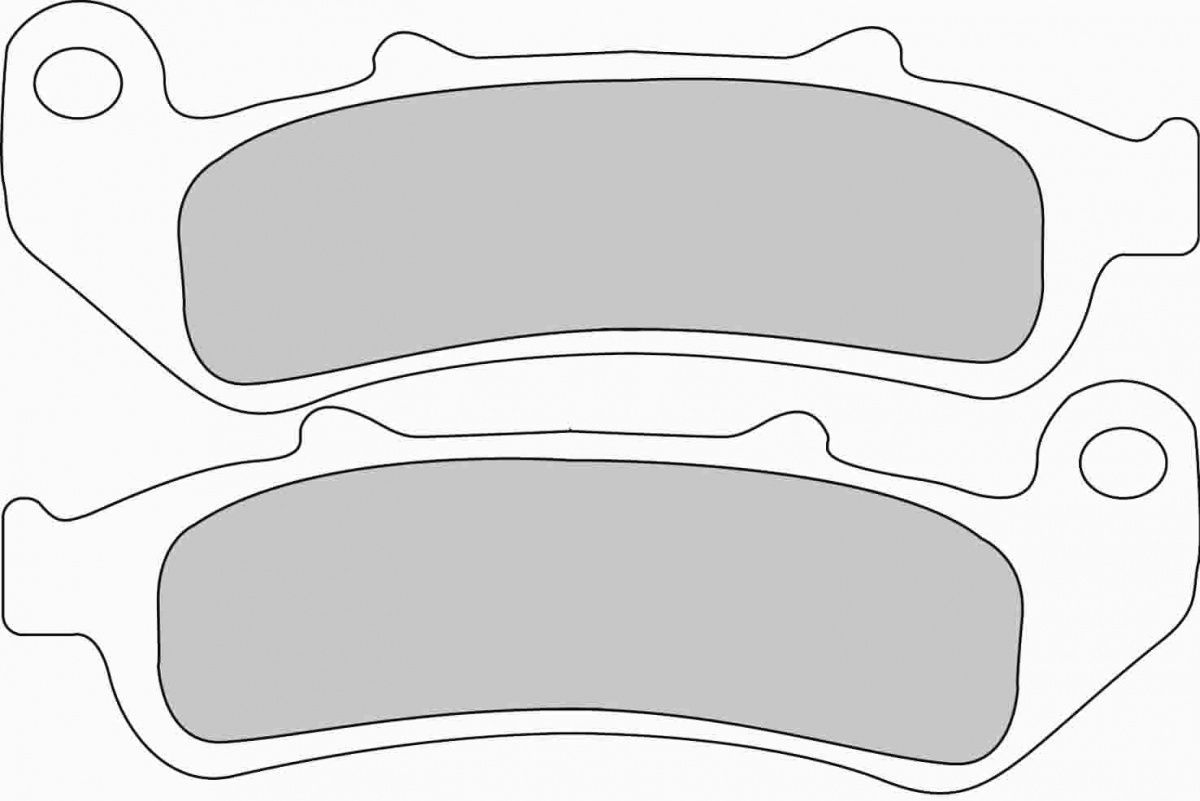 Тормозные колодки задние Ferodo FDB2002P для мотоциклов
