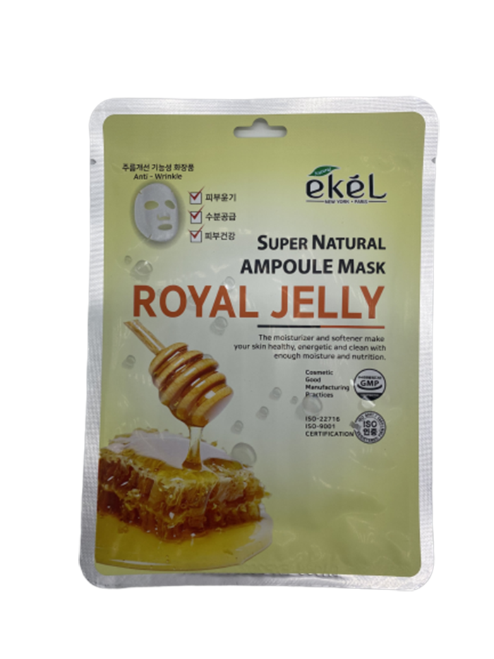 

Маска для лица Ekel Super Natural Ampoule Mask Royal Jelly 25гр
