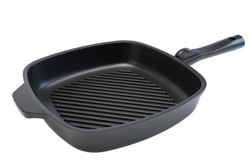 Сковорода для гриля Нева-Металл Ферра Индукция 28 см черный 59428G
