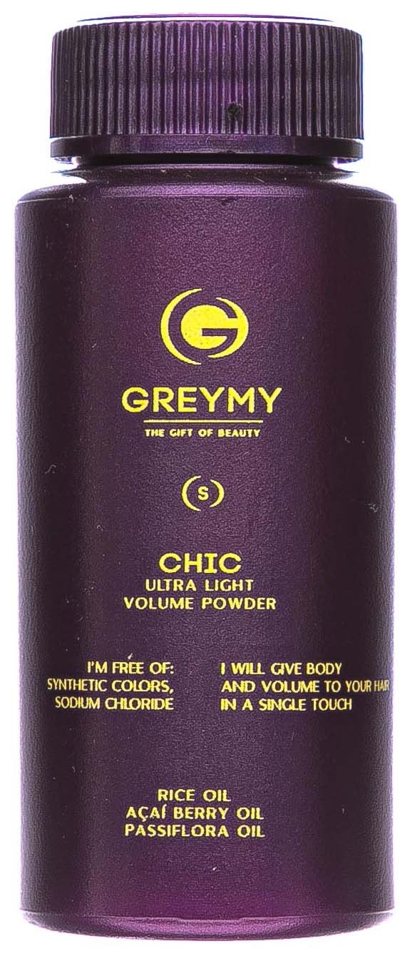 Средство для укладки волос Greymy Professional Chic Ultra Light Volume Powder 10 г пудра для придания объема и укладки волос morgans volume powder 5 г