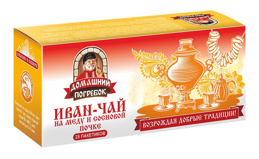 

Иван-Чай на меду и сосновой почке 25 пакетиков