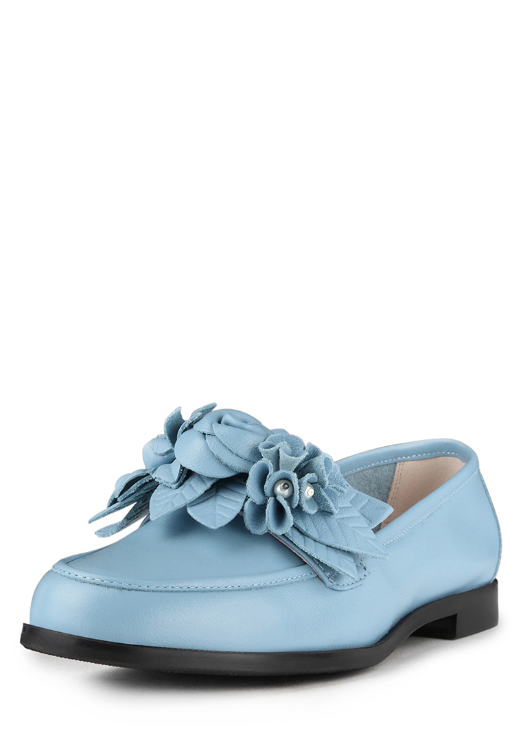 

Лоферы женские Pierre Cardin 710017677 голубые 40 RU, Голубой, 710017677
