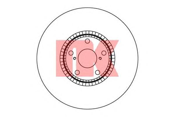фото Тормозной диск nk 2045104