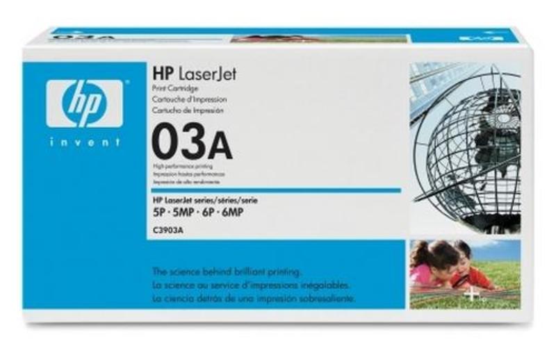 Картридж для лазерного принтера HP 03A (C3903A) черный, оригинал