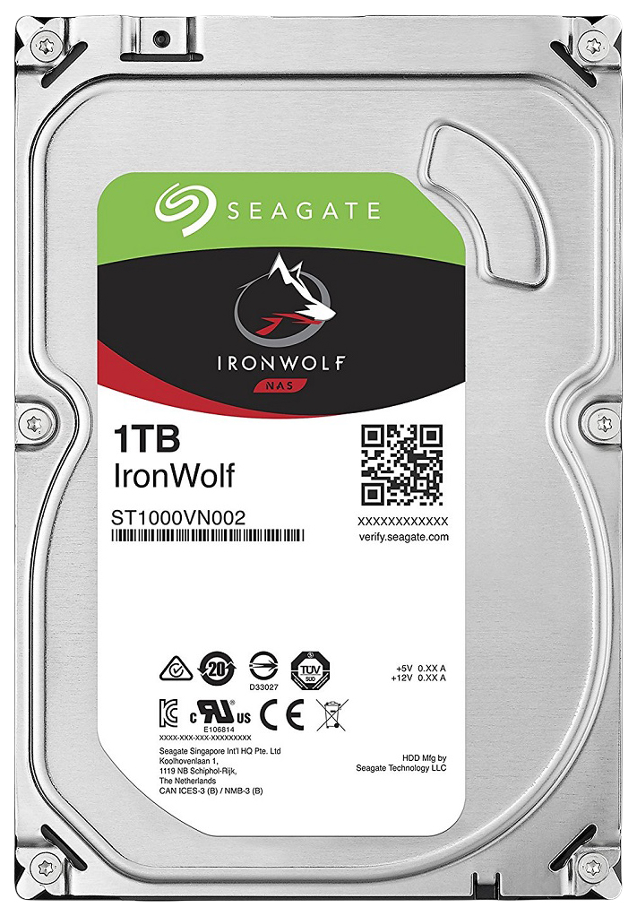 фото Внутренний жесткий диск seagate ironwolf st1000vn002 1tb (st1000vn002)