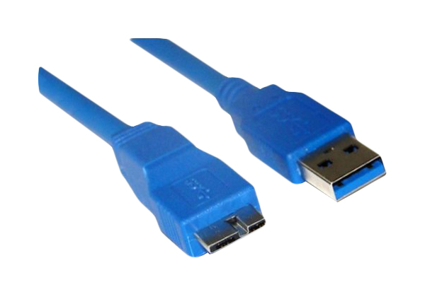 фото Кабель atcom usb a-micro usb b, m-m 0,8м blue (at12825)