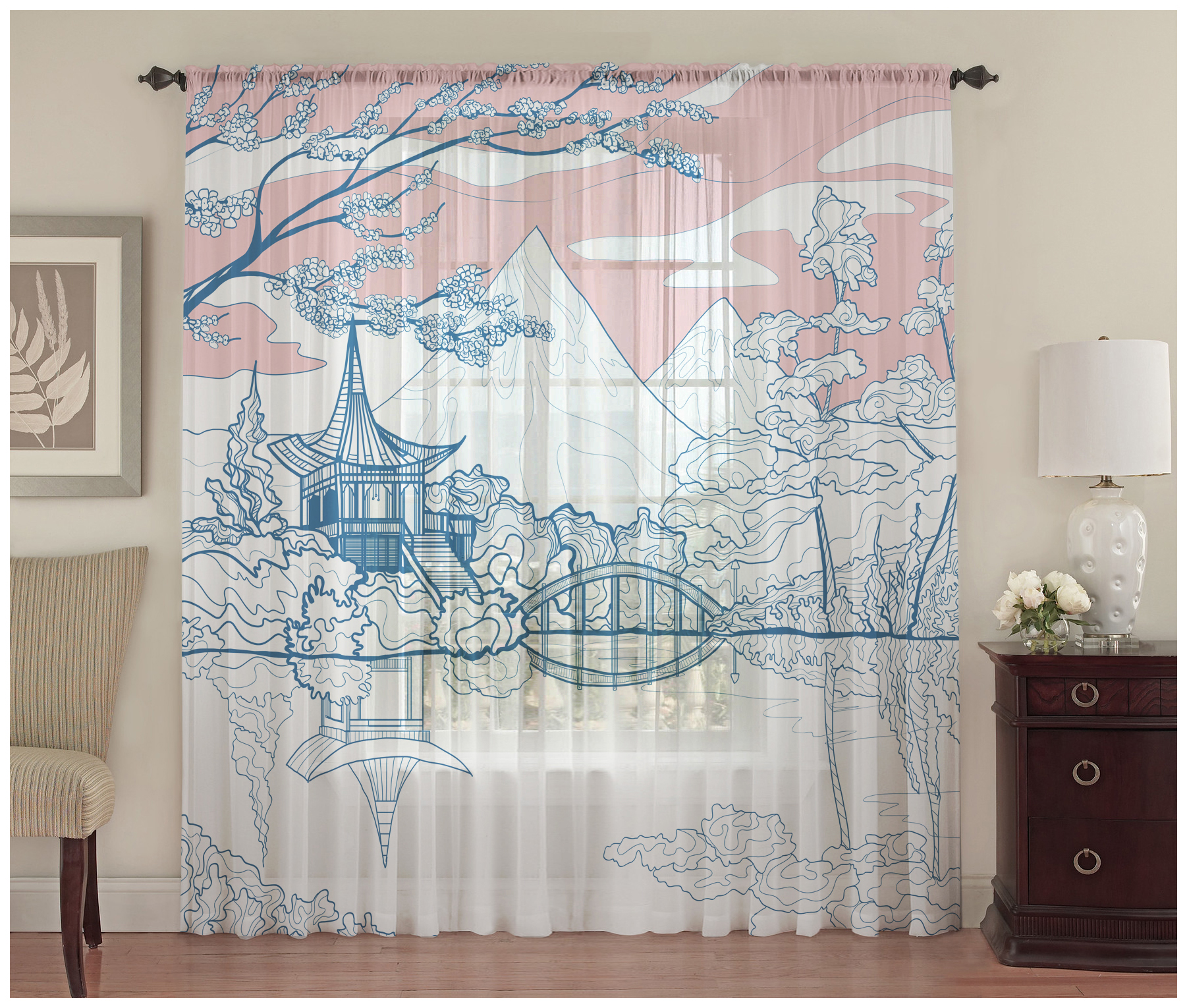

Штора классическая Eleganta Т0682 145x270 см, ena336410